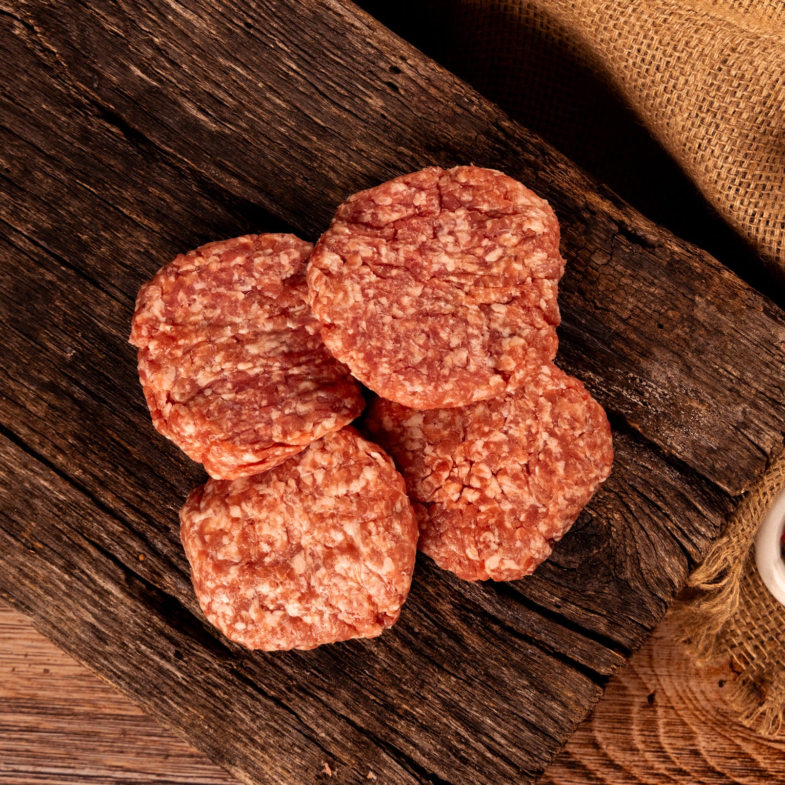 Pork Burger Patties - McBee Meat Company