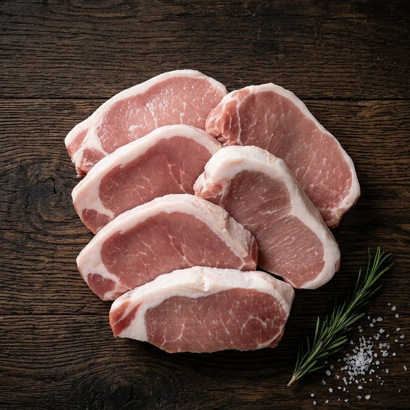 Boneless Pork Chop (4-6 Oz ) - McBee Meat Company