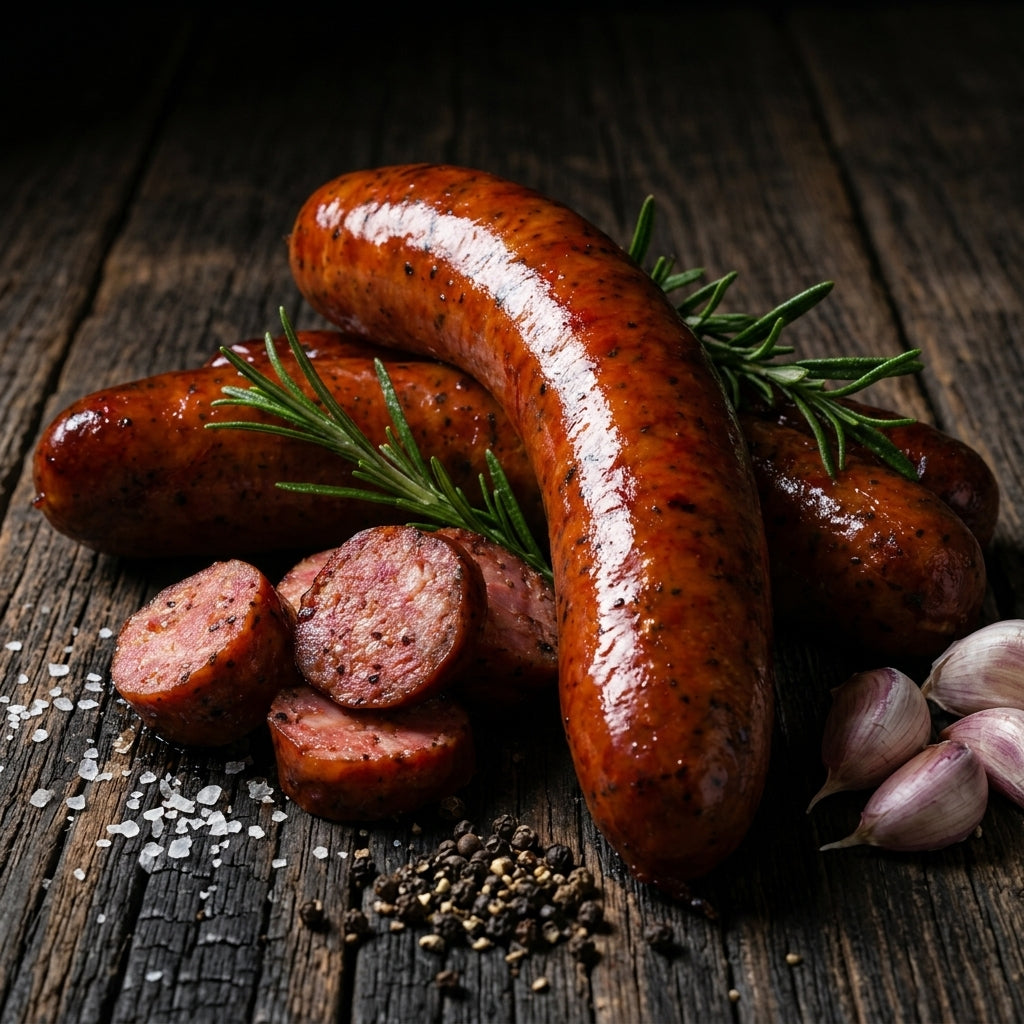 Gourmet Jumbo Beef Hot Dogs - McBee Meat Company